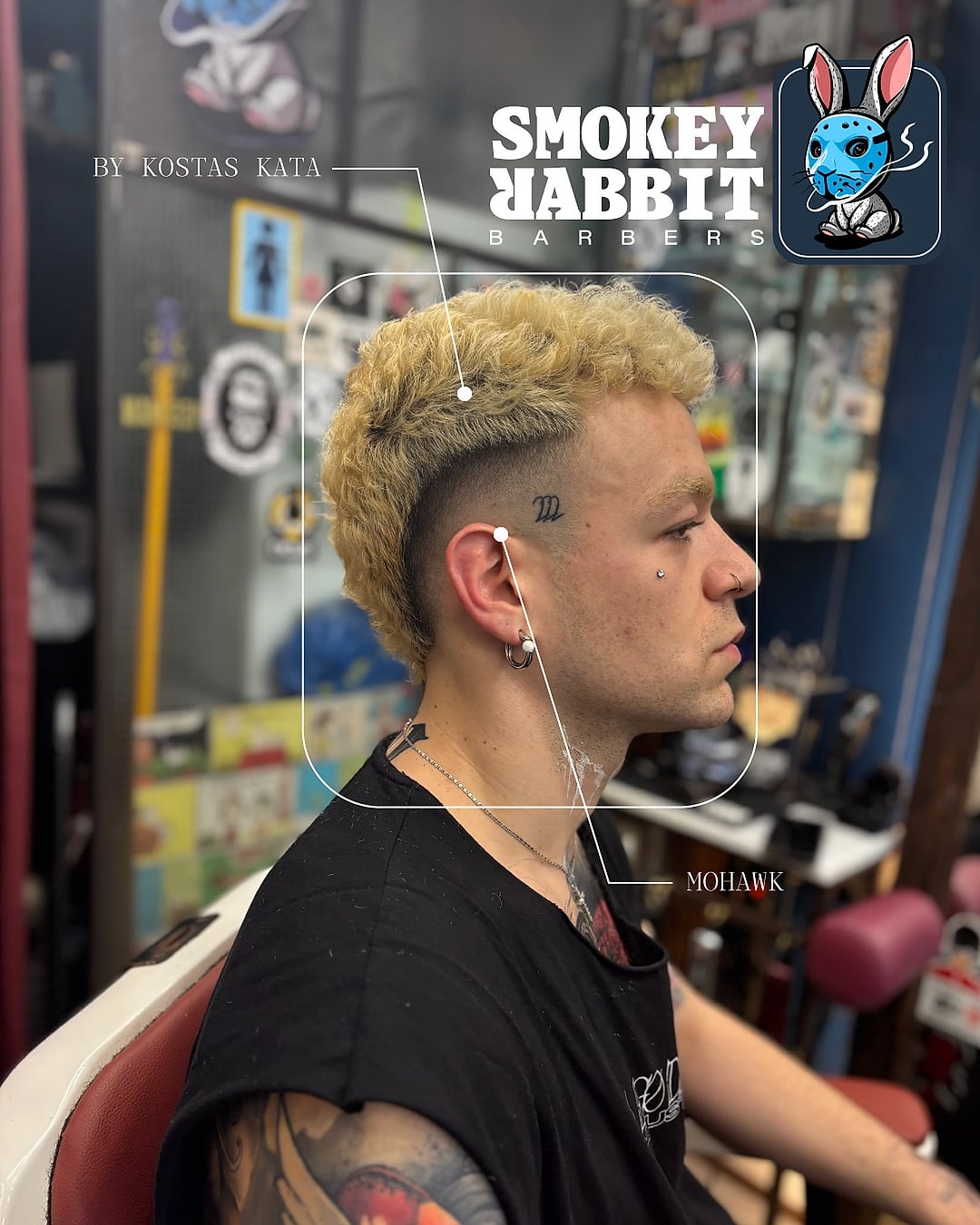 Mohawk by Kostas Kata at Smokey Rabbit
