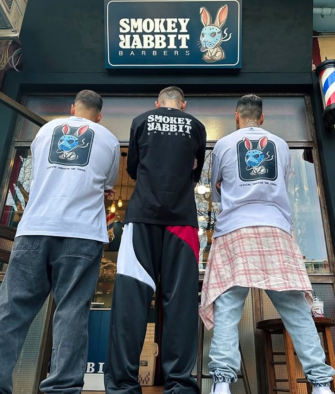Smokey Rabbit storefront at Navarinou Square